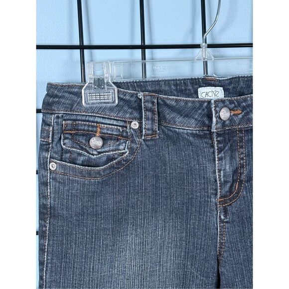 Cache Midrise Bootcut Denim Jeans Womens 10 Blue Vintage Y2K‎ Mom Casual - Picture 5 of 12